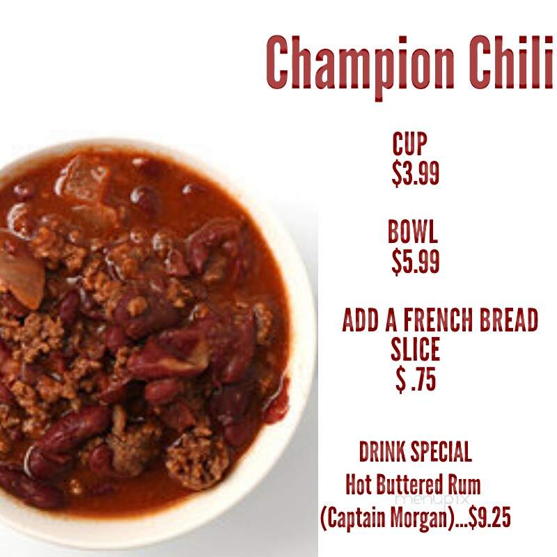Alumni House Sports Grill - Pearl, MS menu_pic
