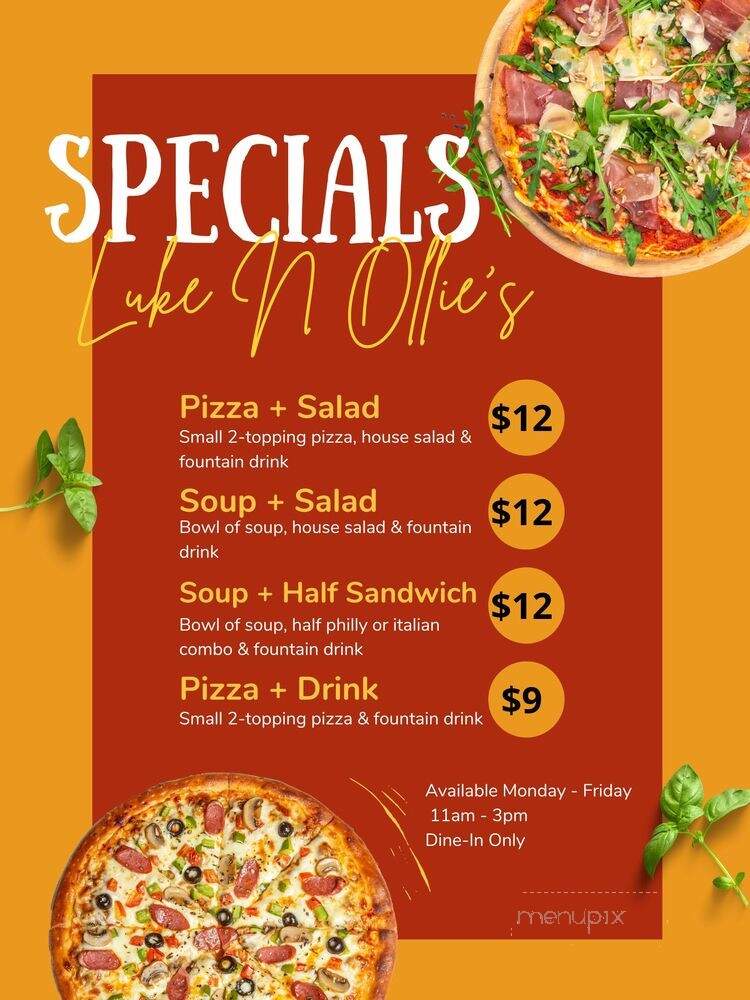 Luke n Ollies - Isle Of Palms, SC menu_pic