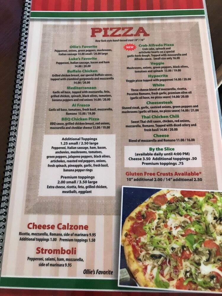 Luke n Ollies - Isle Of Palms, SC menu_pic