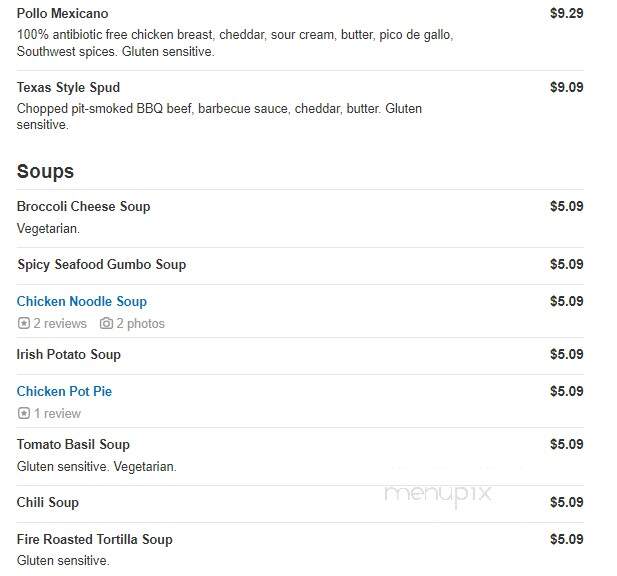 Jason's Deli - Knoxville, TN menu_pic