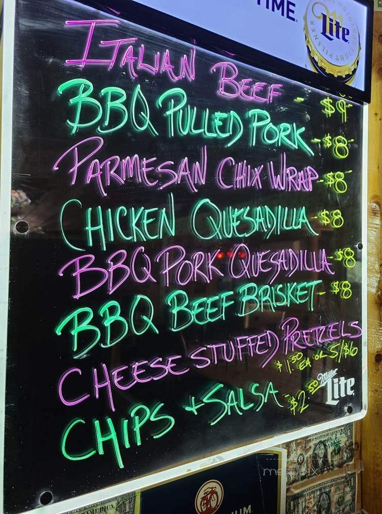 Evergreen Tavern - Cable, WI menu_pic