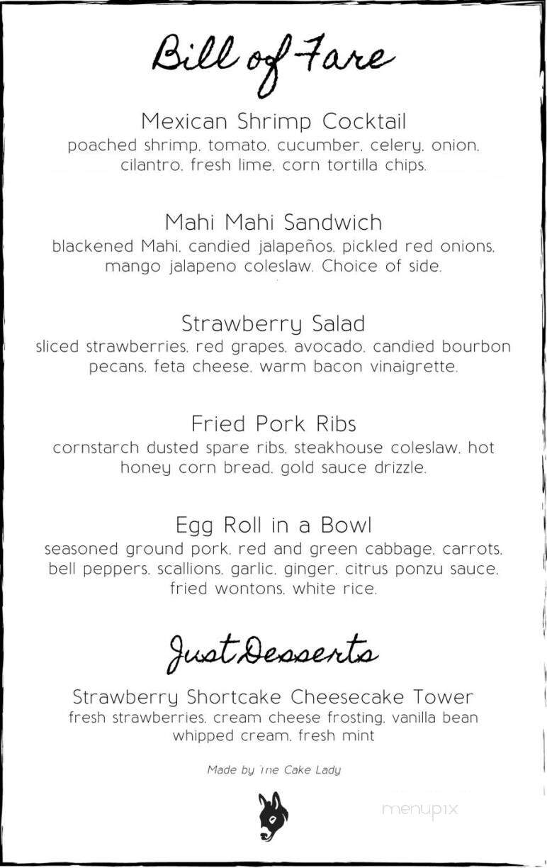 Attic Bar & Grill - Sioux Falls, SD menu_pic