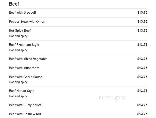 China Wok - Shreveport, LA menu_pic