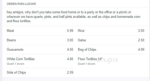 Lone Star Steakhouse - Salt Lake City, UT menu_pic