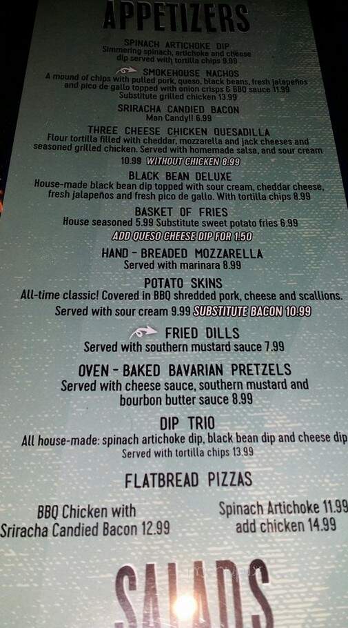 Orlando Improv Comedy Club & Dinner Theatre - Orlando, FL menu_pic