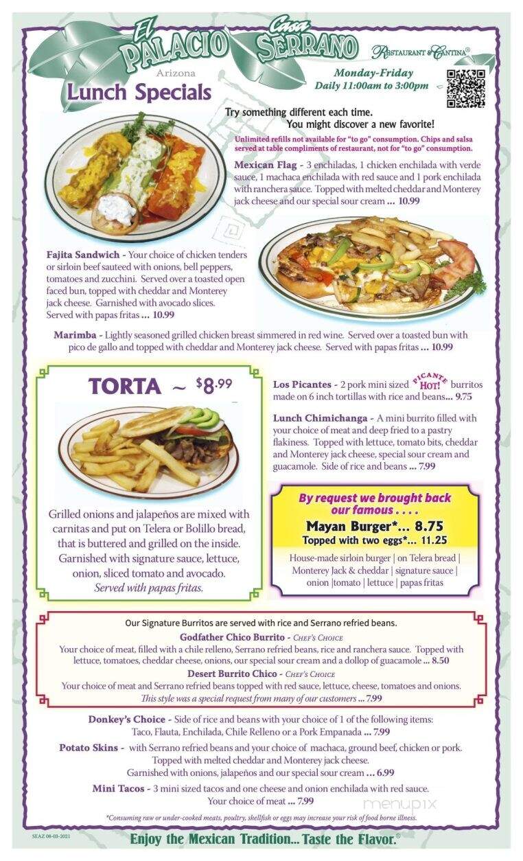El Palacio Of Bullhead City - Bullhead City, AZ menu_pic
