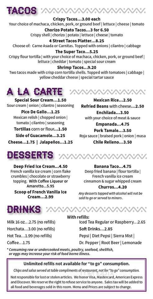 El Palacio Of Bullhead City - Bullhead City, AZ menu_pic