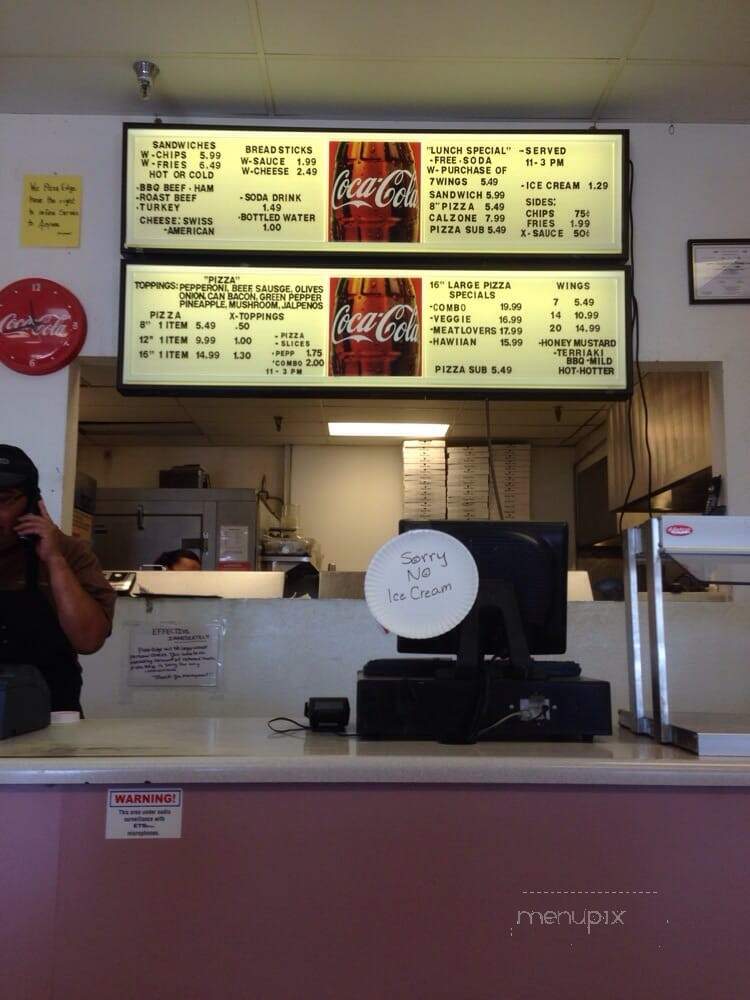 Pizza Edge - Pinon, AZ menu_pic
