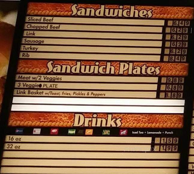Two Podners Bar-B-Q - Dallas, TX menu_pic