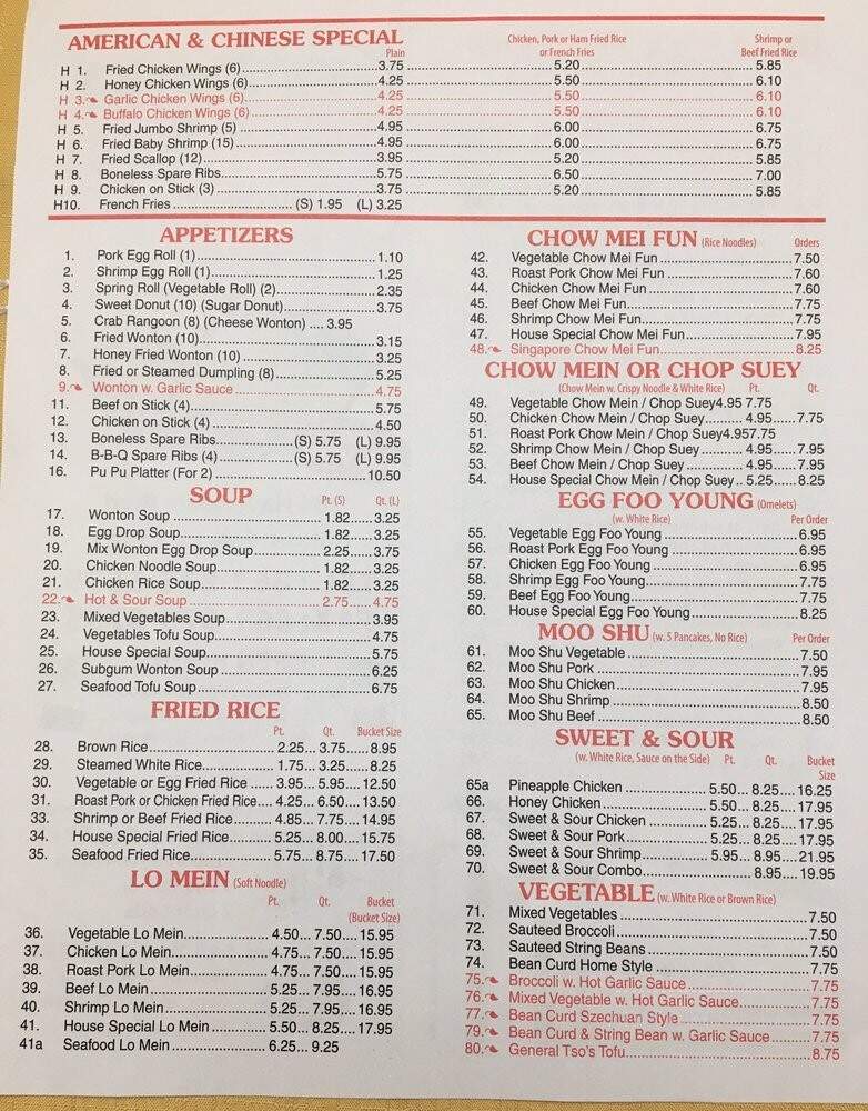 Green Tea - Auburndale, FL menu_pic