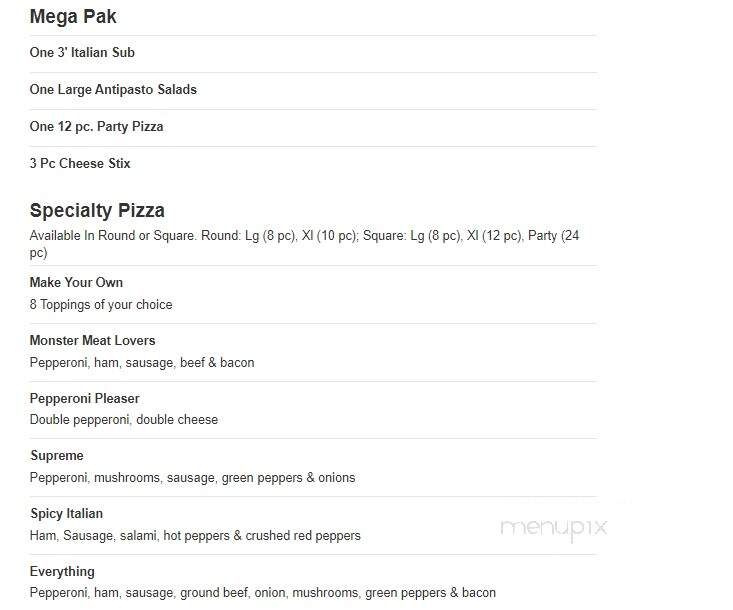 Buscemi's Pizza & Subs - Monroe, MI menu_pic