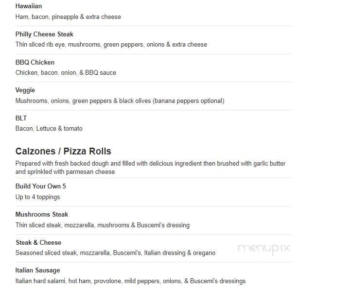 Buscemi's Pizza & Subs - Monroe, MI