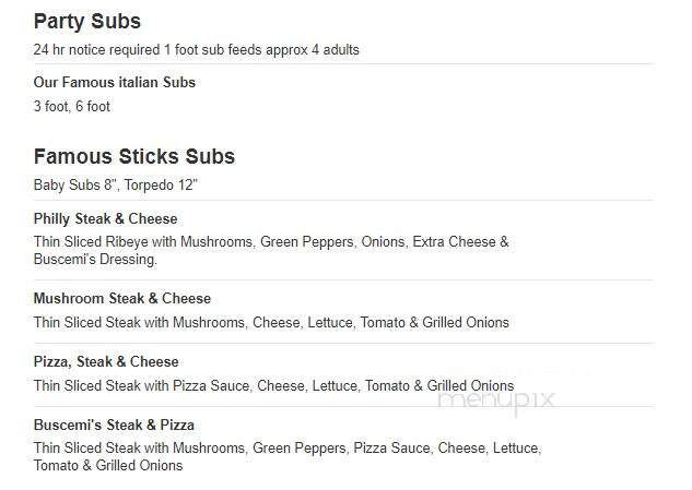 Buscemi's Pizza & Subs - Monroe, MI menu_pic