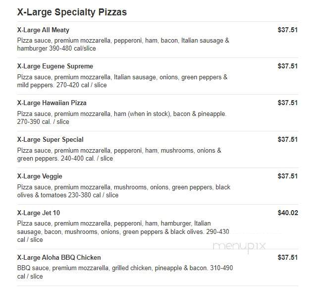 Jet's Pizza - Saginaw, MI menu_pic
