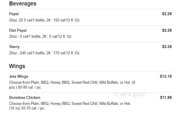Jet's Pizza - Saginaw, MI menu_pic