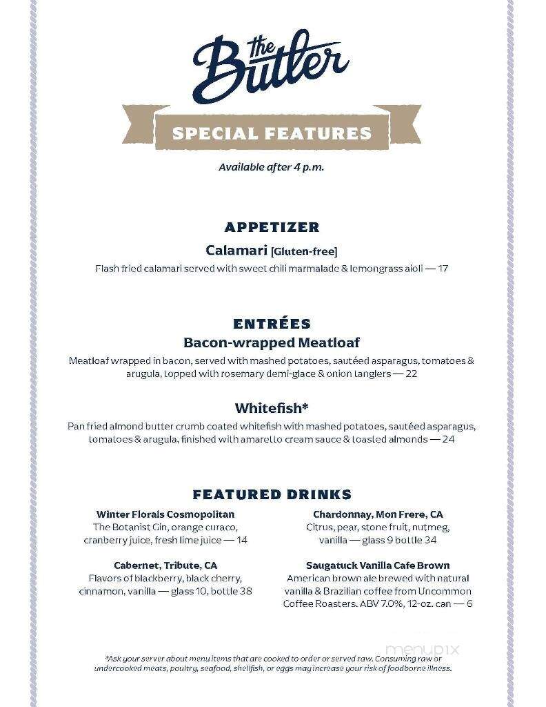 Butler - Saugatuck, MI menu_pic