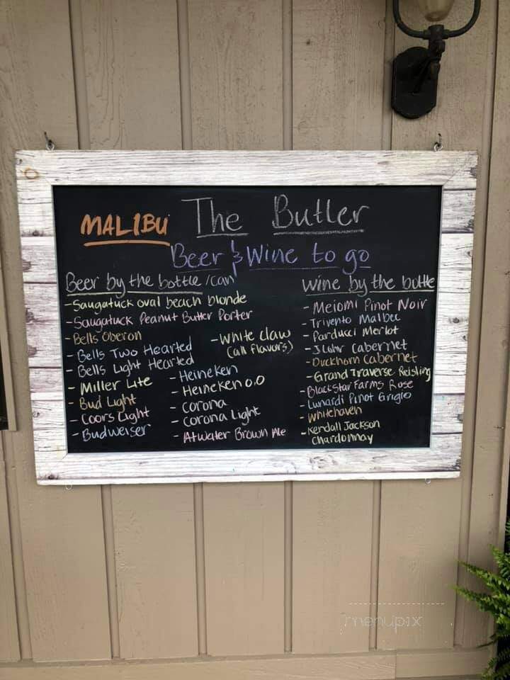 Butler - Saugatuck, MI menu_pic