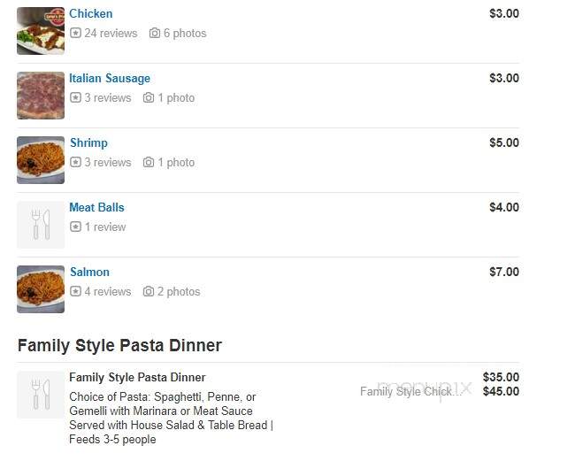 Luigi's Pizza & Subs - Livonia, MI menu_pic
