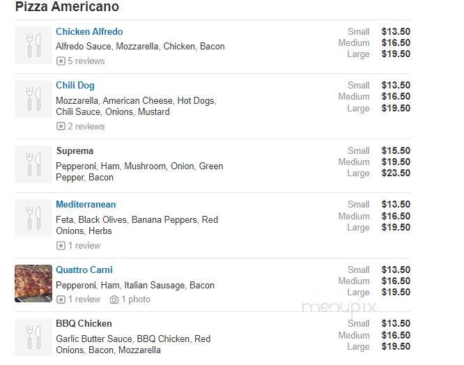 Luigi's Pizza & Subs - Livonia, MI menu_pic