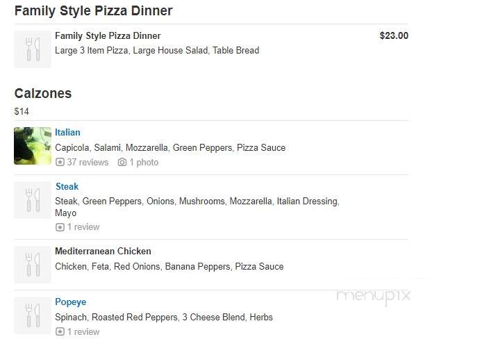 Luigi's Pizza & Subs - Livonia, MI menu_pic