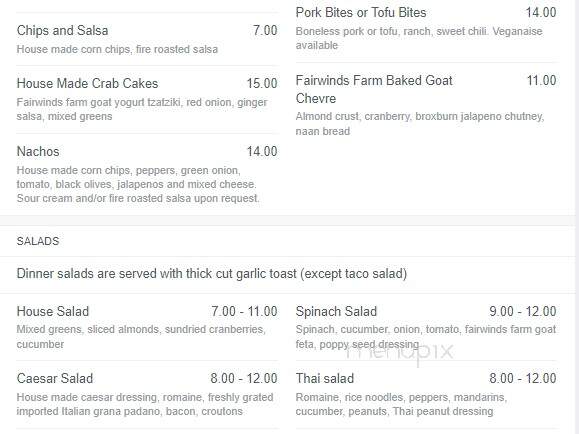 Mocha Cabana - Lethbridge, AB menu_pic