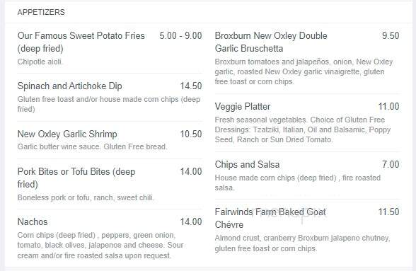 Mocha Cabana - Lethbridge, AB menu_pic
