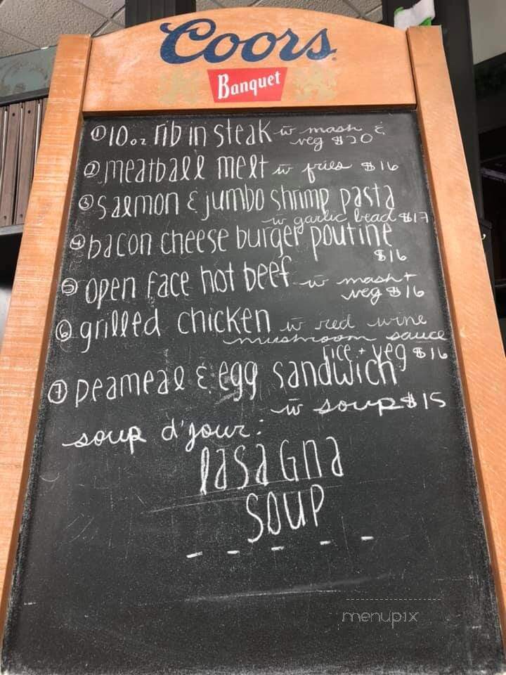 Lion & Firkin - Newmarket, ON menu_pic