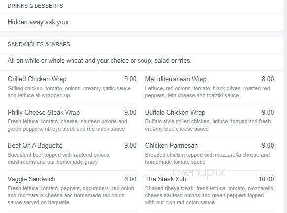 Antipastos - Saint Catharines, ON menu_pic