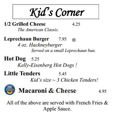 Hackney's On Harms - Glenview, IL menu_pic