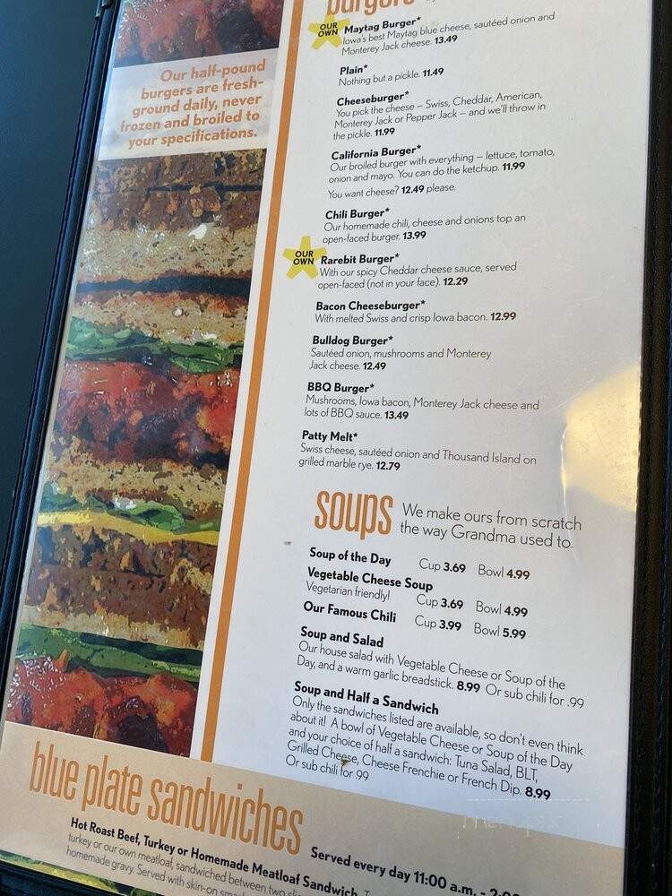 Drake Diner - Des Moines, IA menu_pic
