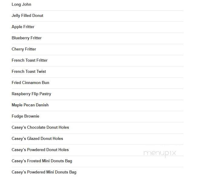 Caseys Carry Out Pizza - Tipton, IA menu_pic