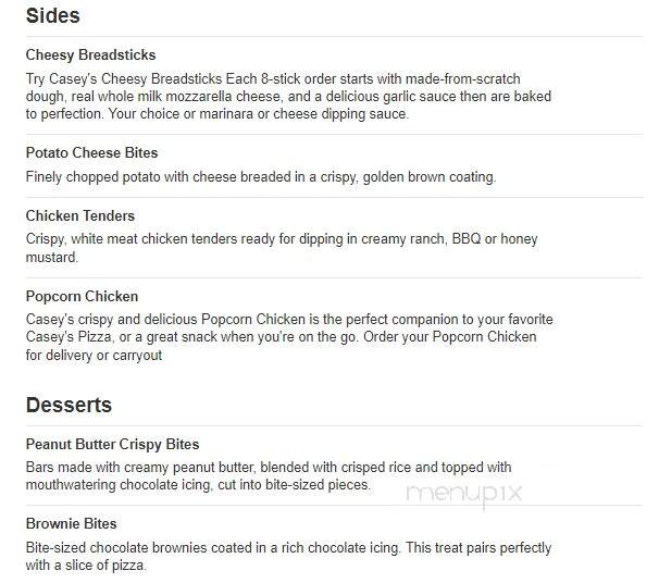 Caseys Carry Out Pizza - Tipton, IA menu_pic