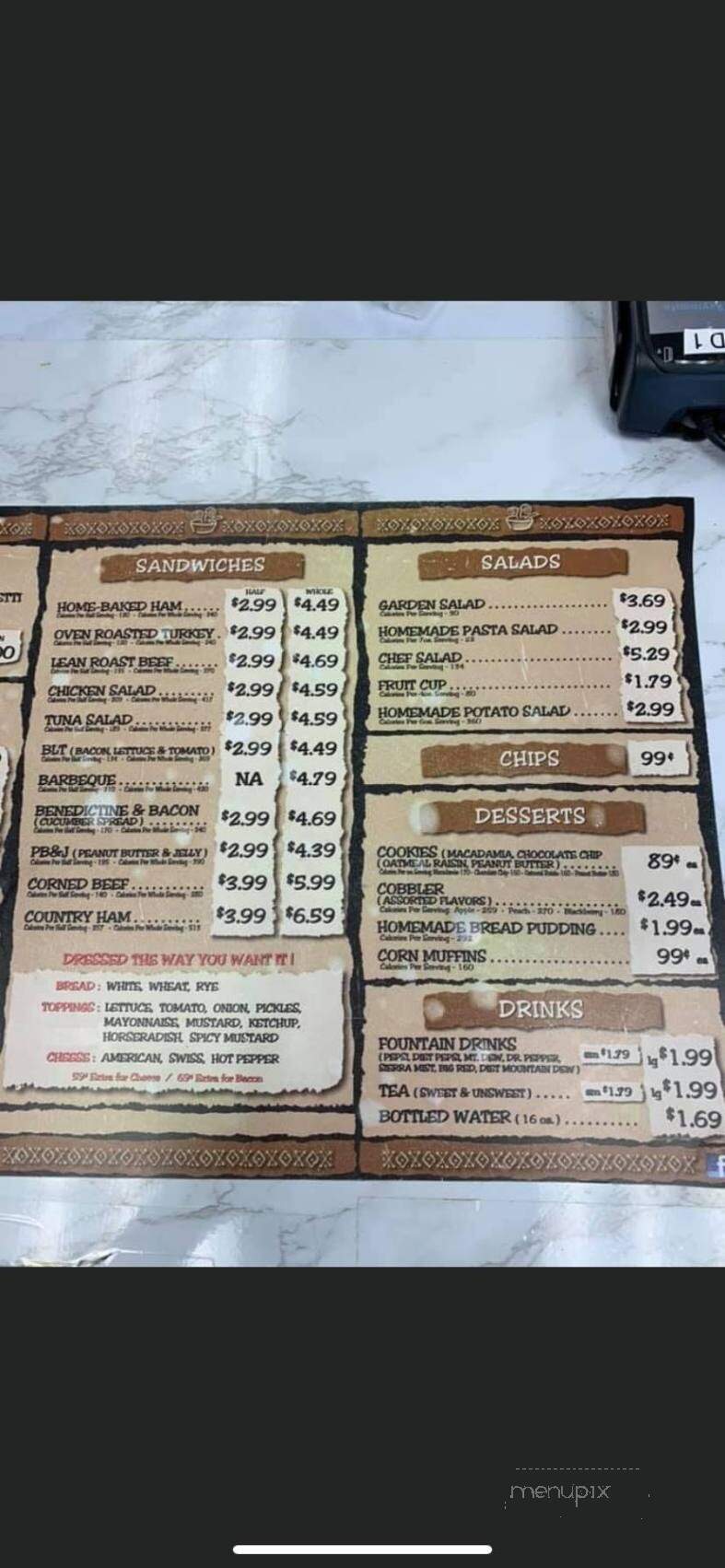 Soupy's - Louisville, KY menu_pic