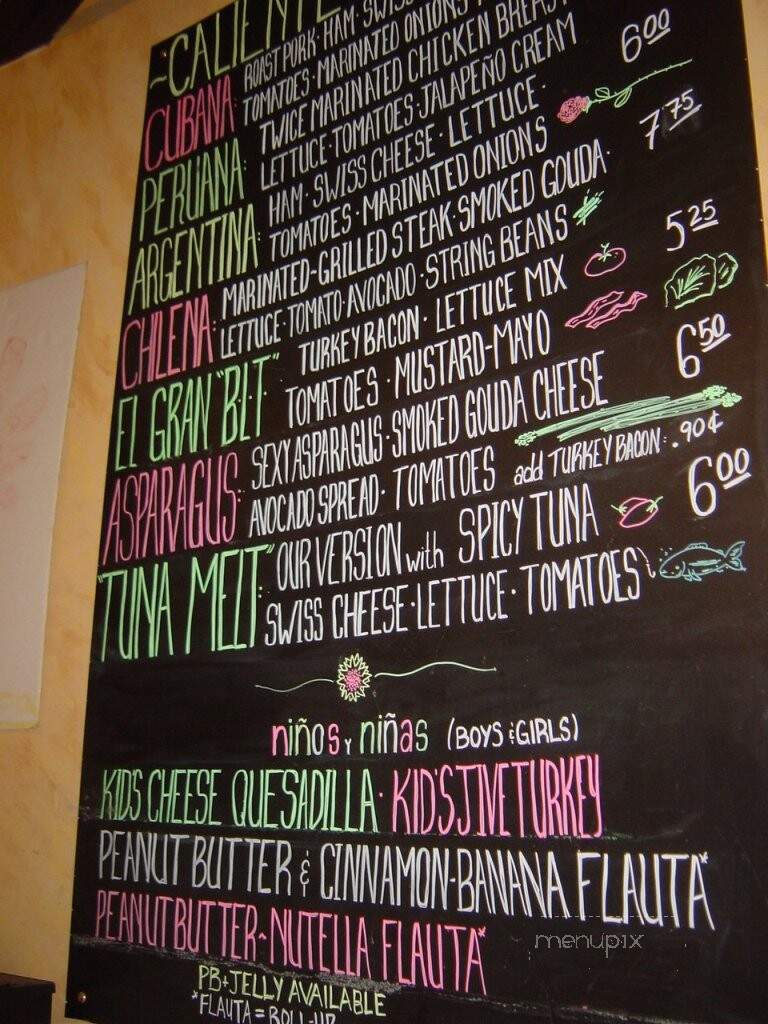 Mirasols Cafe - North Dartmouth, MA menu_pic