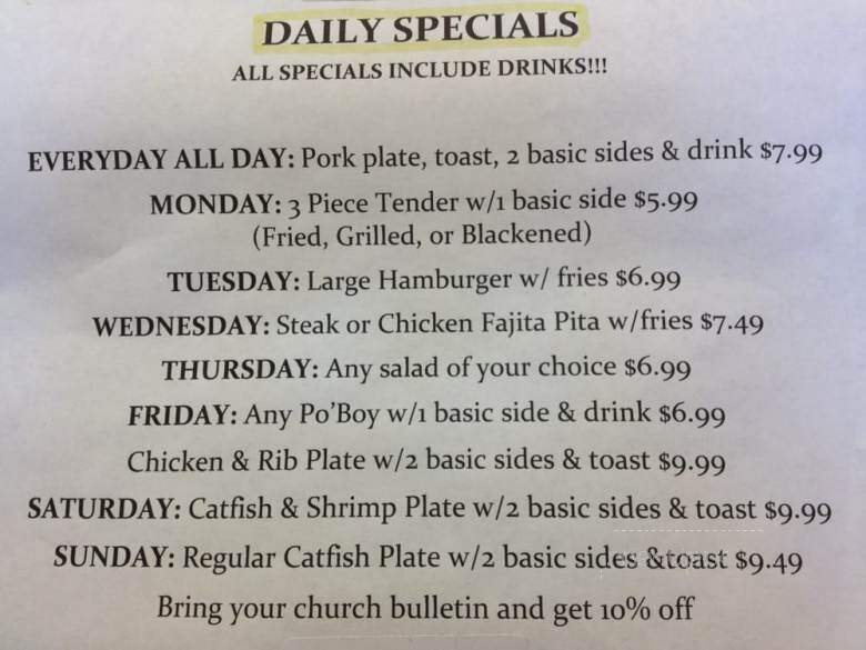 Little Dooey Of East Columbus - Columbus, MS menu_pic