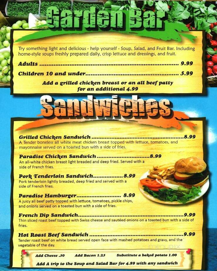 Paradise Grill - Branson, MO