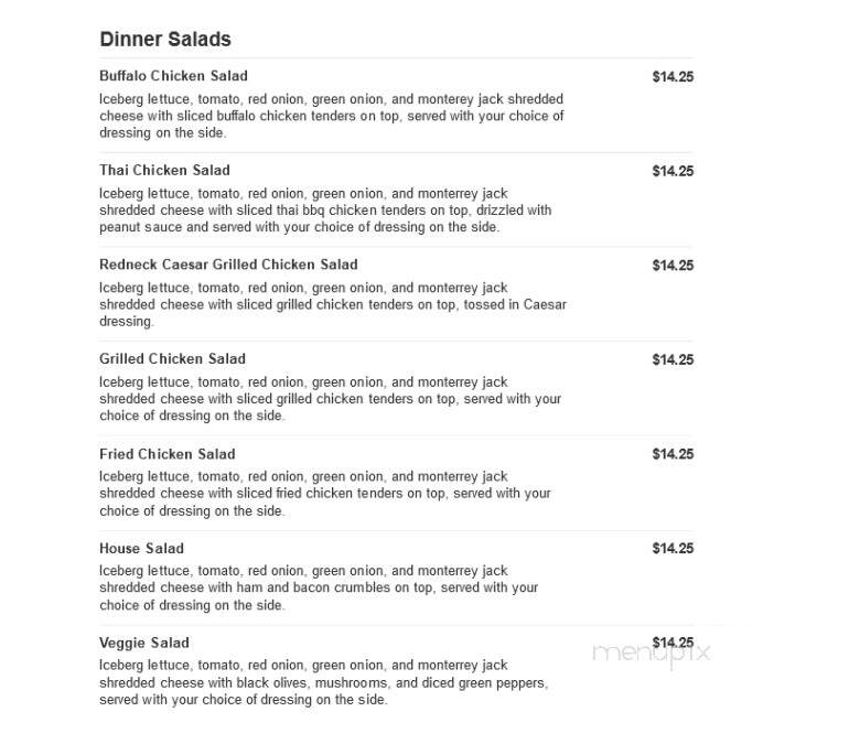 Truman's Bar & Grill - Columbia, MO menu_pic