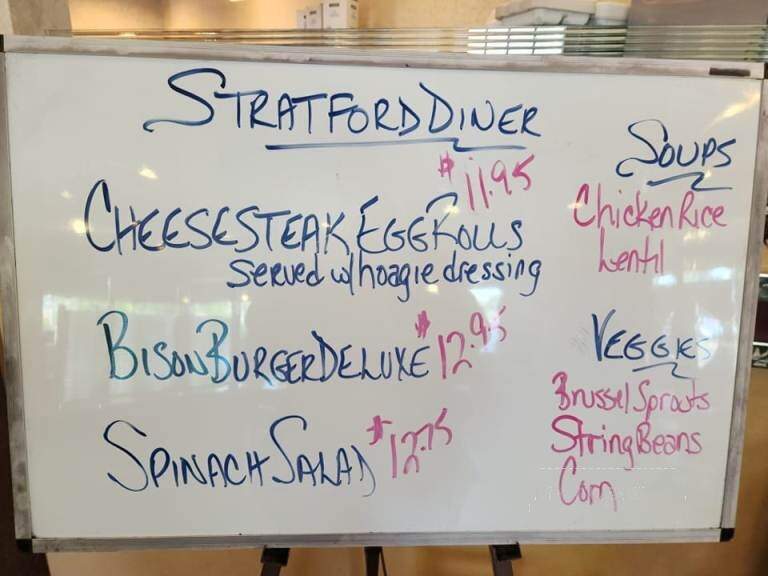 Stratford Diner - Stratford, NJ menu_pic