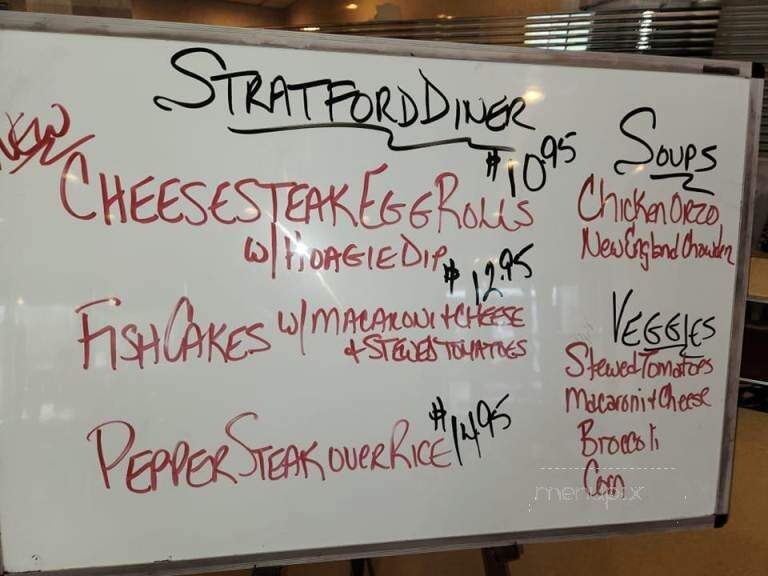 Stratford Diner - Stratford, NJ menu_pic