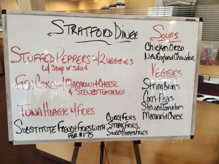 Stratford Diner - Stratford, NJ menu_pic