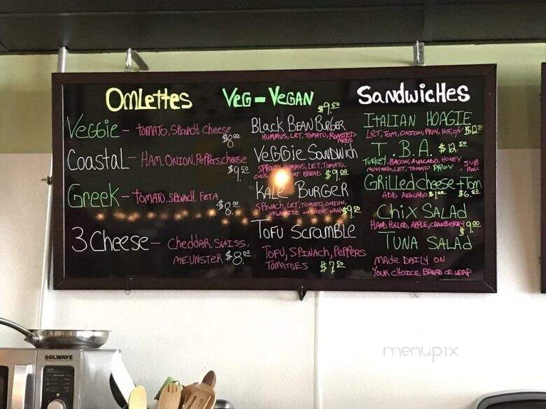 Greenhouse Cafe - Ship Bottom, NJ menu_pic