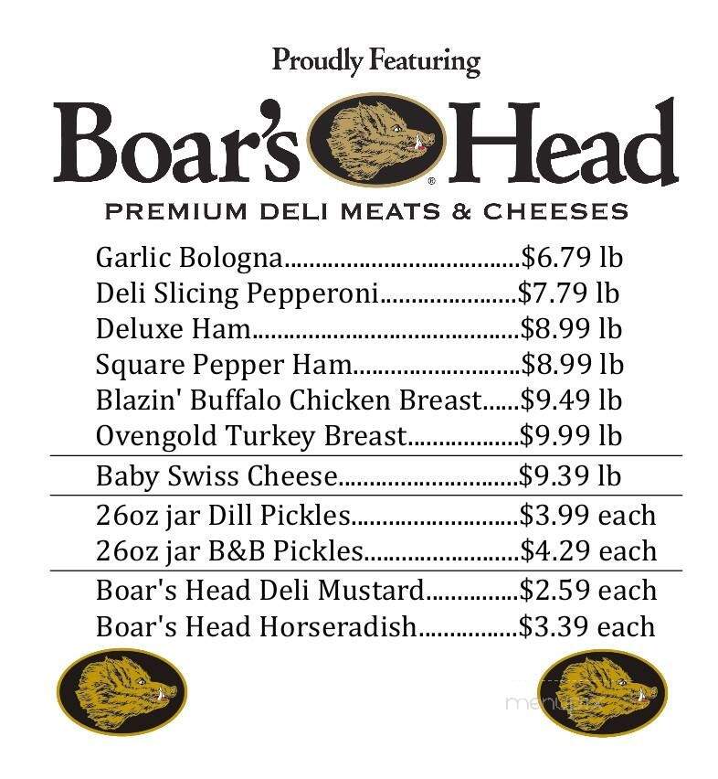 Garafolo House Of Sausage - Oswego, NY menu_pic