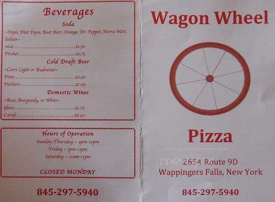 Wagon Wheel Pizzeria - Wappingers Falls, NY