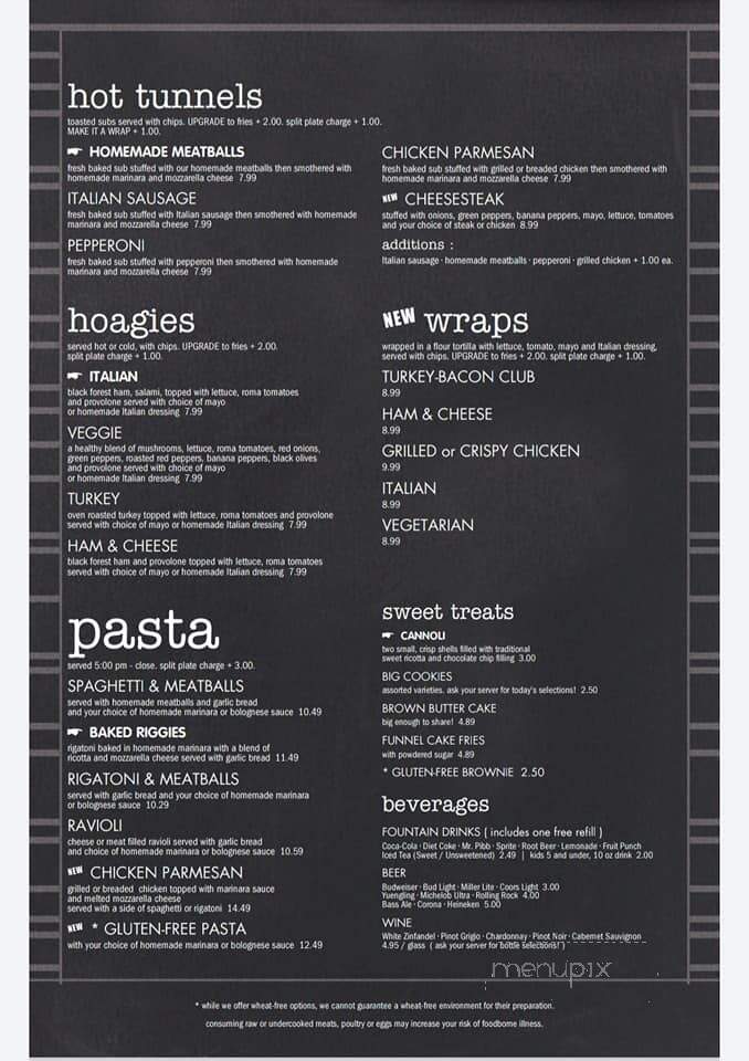 Cosmo's Pizzeria - Southern Shores, NC menu_pic