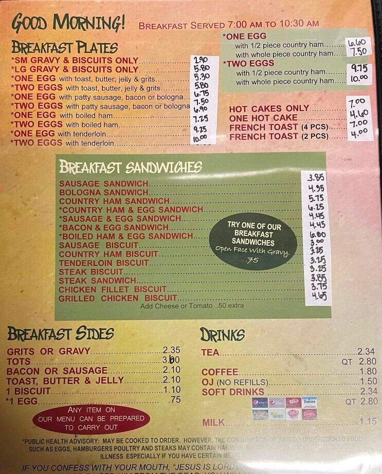 Welcome Bar Bq - Welcome, NC menu_pic