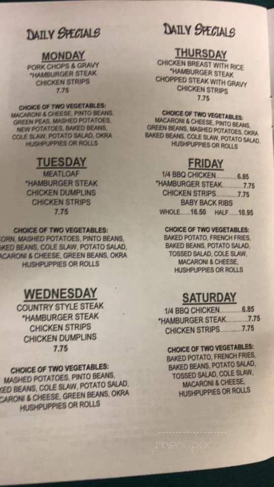 Welcome Bar Bq - Welcome, NC menu_pic