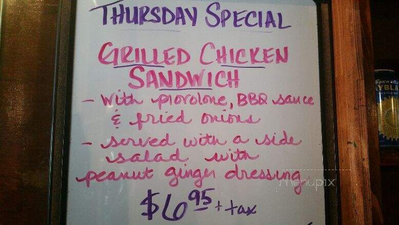 Fishers Grille - Greensboro, NC menu_pic