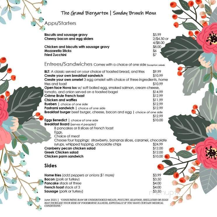 Altoona Hotel Restaurant - Altoona, PA menu_pic