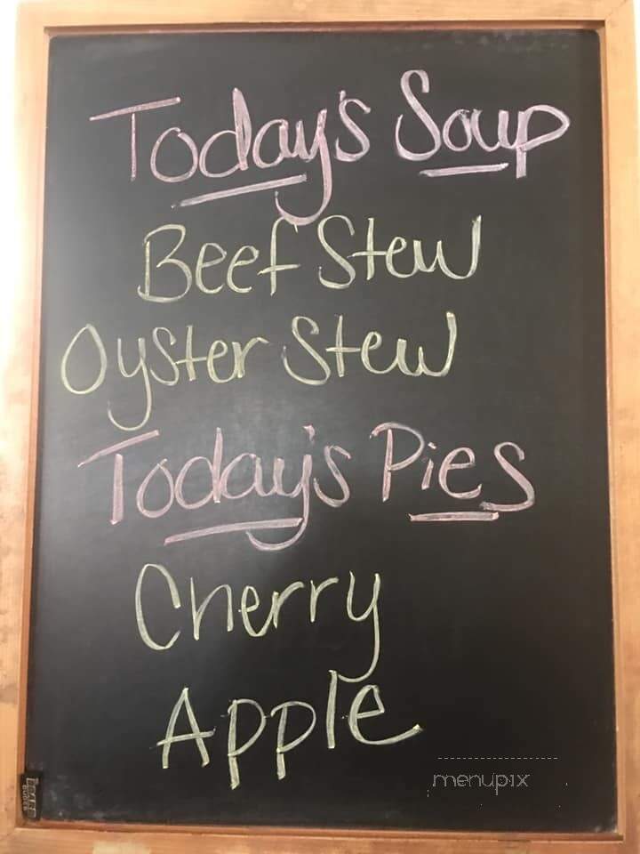 Cruisers Cafe - Mount Pleasant Mills, PA menu_pic