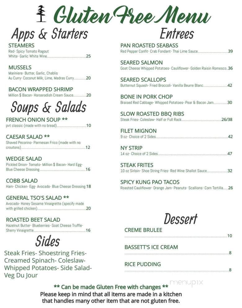 Pineville Tavern - Pineville, PA menu_pic